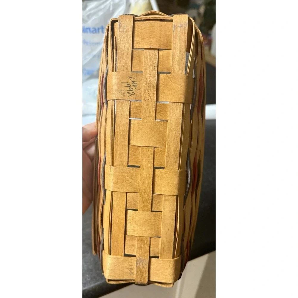 Longaberger handwoven cracker